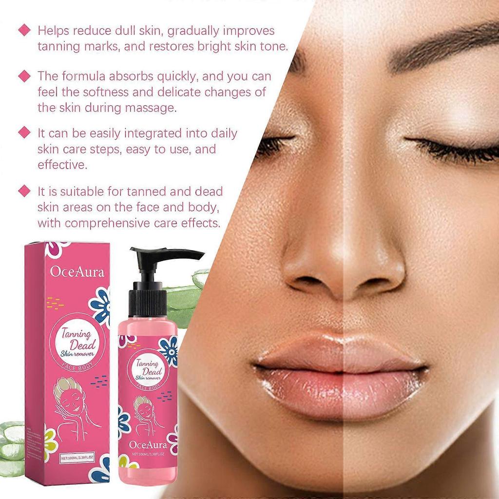 Oceaura Body Cleansing Exfoliating Gel - Delicate And Soft, Brightens Skin, Gently Cleanses Body Exfoliation