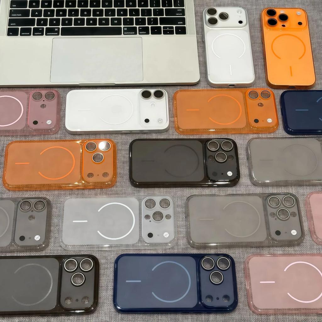 Transparent Bayer second change 17 matte suitable for Apple 16Promax mobile phone case IP15 with lens film 14 soft 13 sets