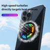 Car 25W Magnetic Wireless Charger Air Cooling RGB Light  Phone Holder For Magsafe iPhone 17 16 15 14 13 12 Fast Charging Station