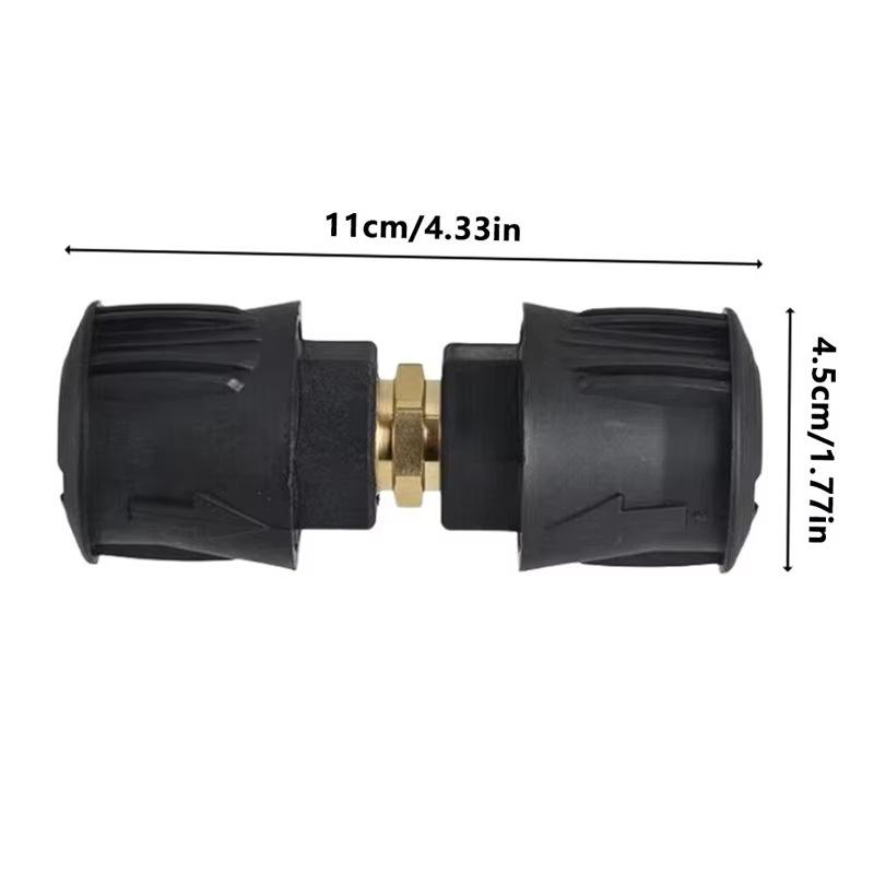 High-Pressure Washer Extension Fitting for Karcher, Lavor, Bosch Car Wash Hose Connector