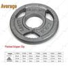 Zhongjun Three-Hole Painted Cast Iron Barbell Plate