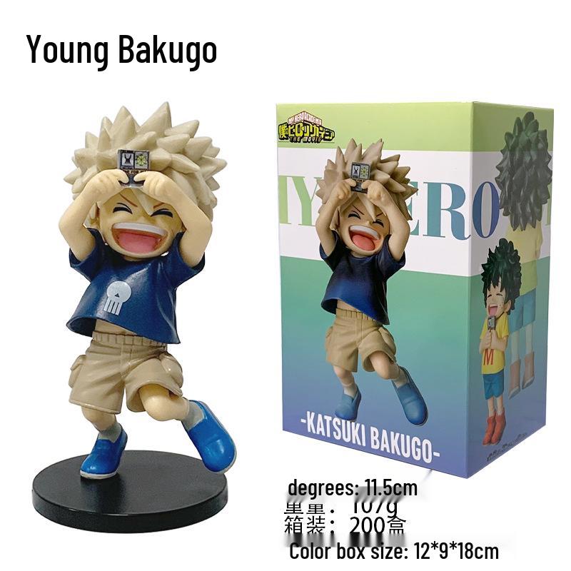 My Hero Academia Izuku Midoriya & Katsuki Bakugo Childhood Figurine Set