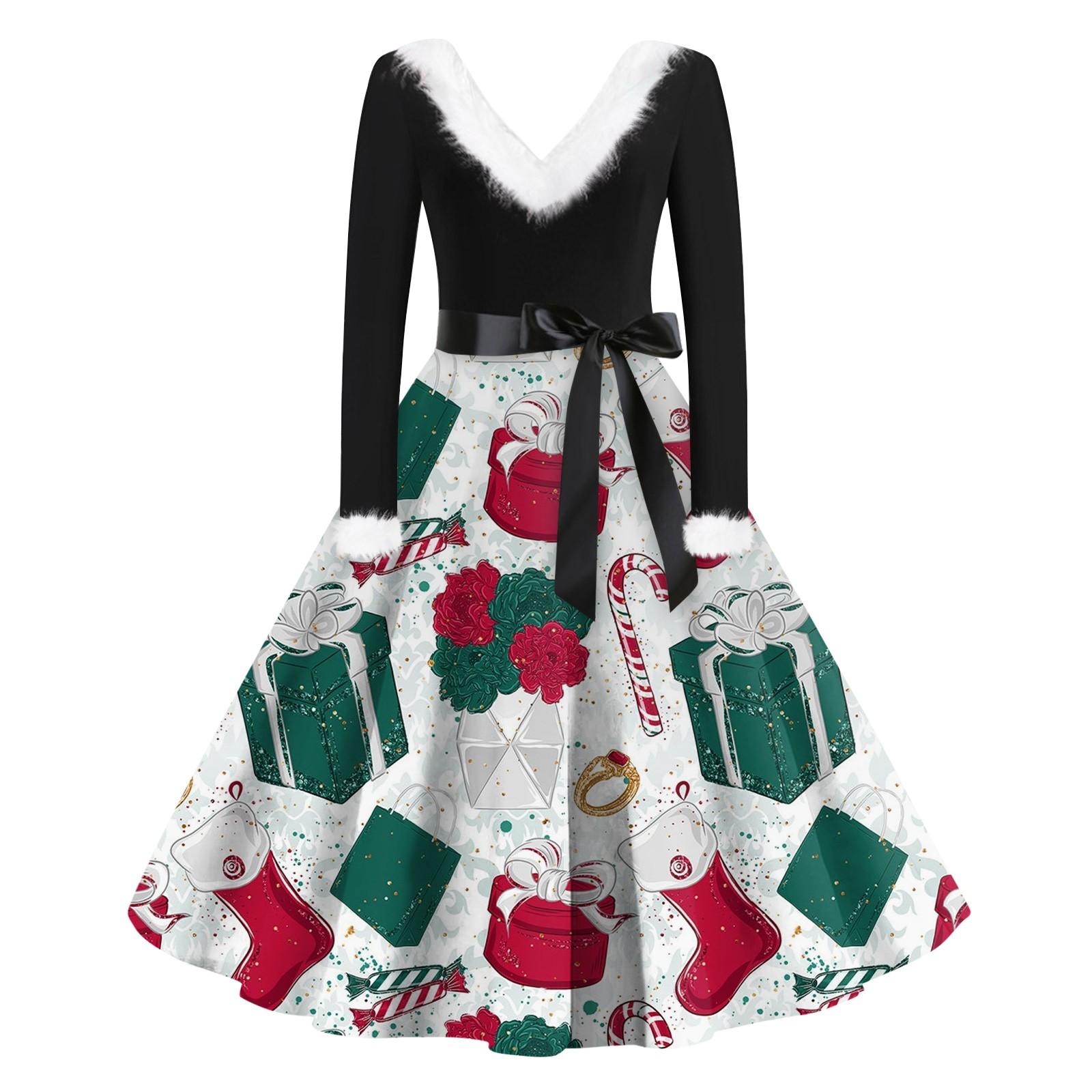 

Женское повседневное и модное платье на молнии с длинными рукавами и v-образным вырезом в тон M белый