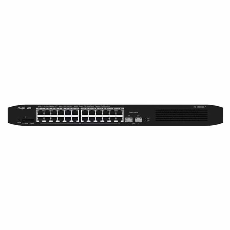 Ruijie RG-ES226GC-P V2 24-Port Gigabit Managed PoE Switch