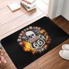 Route 66 Front Door Mat Anti-Slip Outdoor Americas Highway Doormat Kitchen Balcony Entrance Rug Carpet Historic Route 66