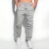 Pantaloni da Lavoro Casual Classici da Uomo per Esterno, Larghi, Multi-tasche, Pantaloni da Giovane con Vita Elastica, Coulisse, Coulisse alle Caviglie
