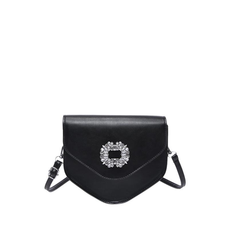 

Urban Chic Pu Shoulder Bag With Magnetic Snap Closure For Daily Commute чёрный