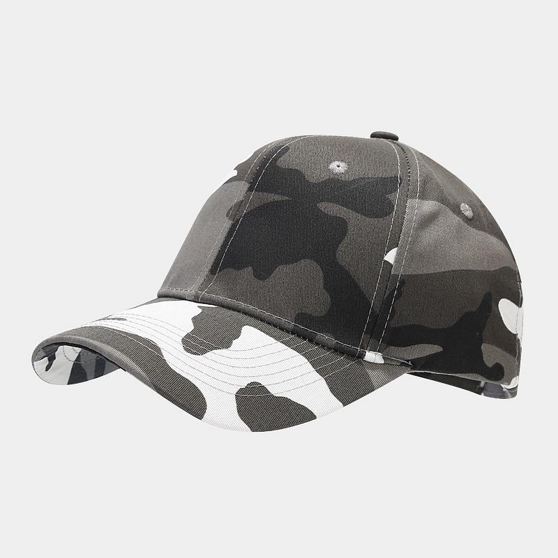 European and American New Camouflage Baseball Caps Men's and Women's Outdoor Travel Mountaineering Caps Casual Versatile Shopping Sunshade Sunscreen