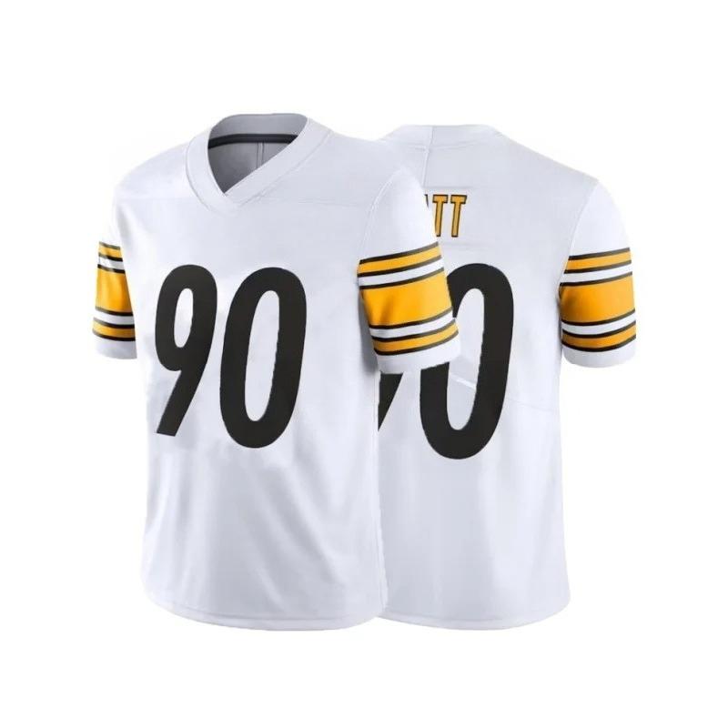 American Football Jersey Letter Print Soccer Uniform No.90 Loose ClothingTrend Classic Breathable Training Sweatshirt Moto