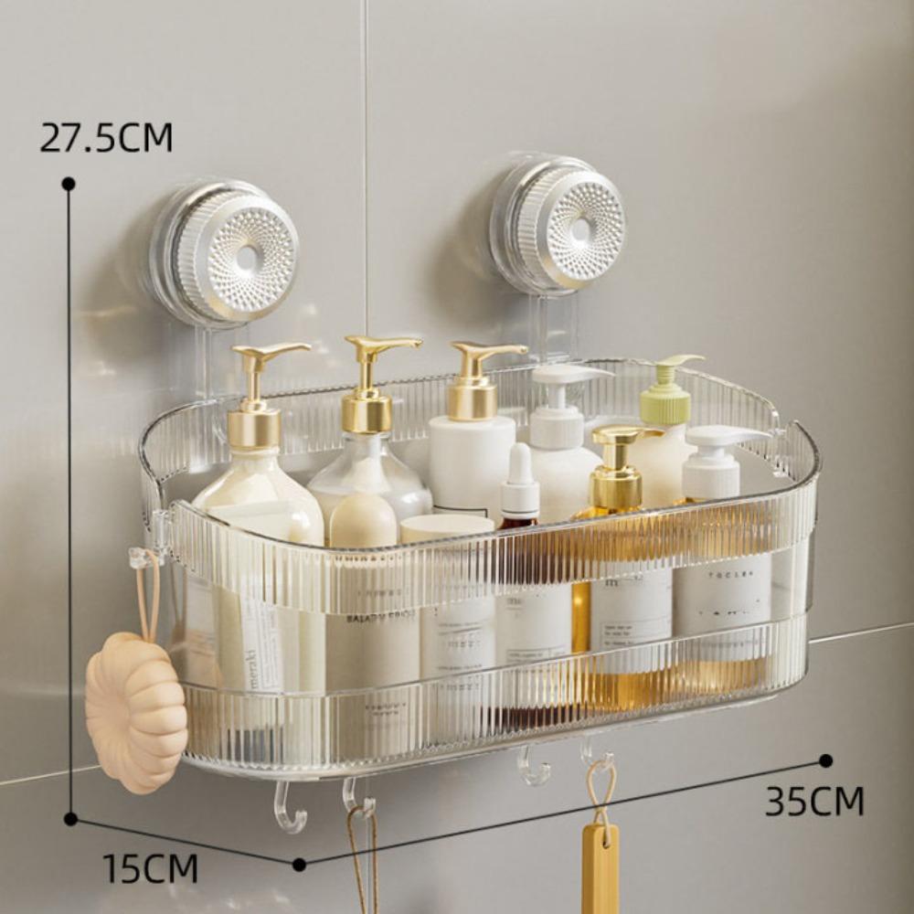 

Настенный кухонный ящик для хранения Прозрачная полка для хранения Новые полки для ванной комнаты Товары для дома прозрачный