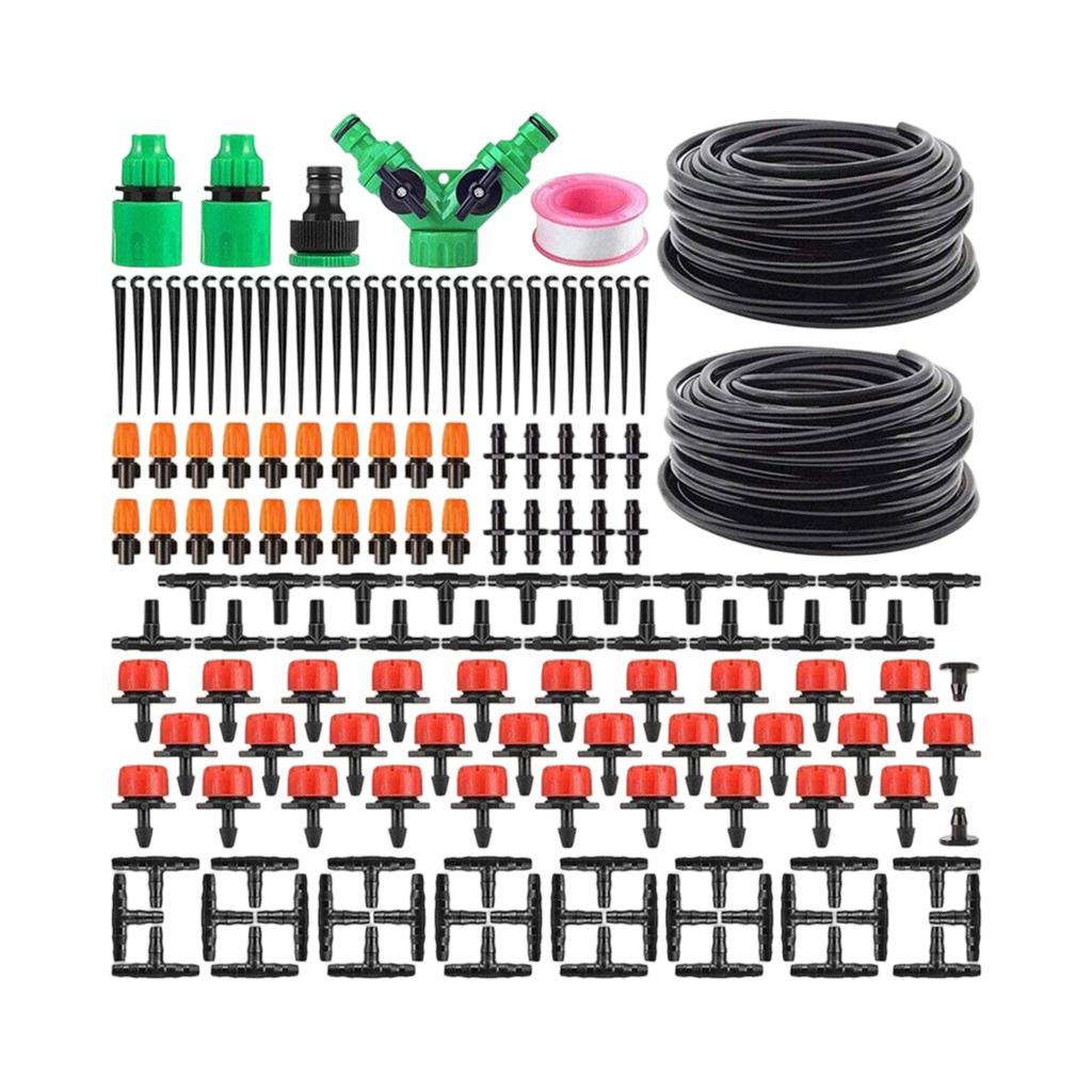 DIY Garden Drip Irrigation System, Automatic Flower Watering Device, Sprinkler Tool for European and American Family Gardening, Plant Care