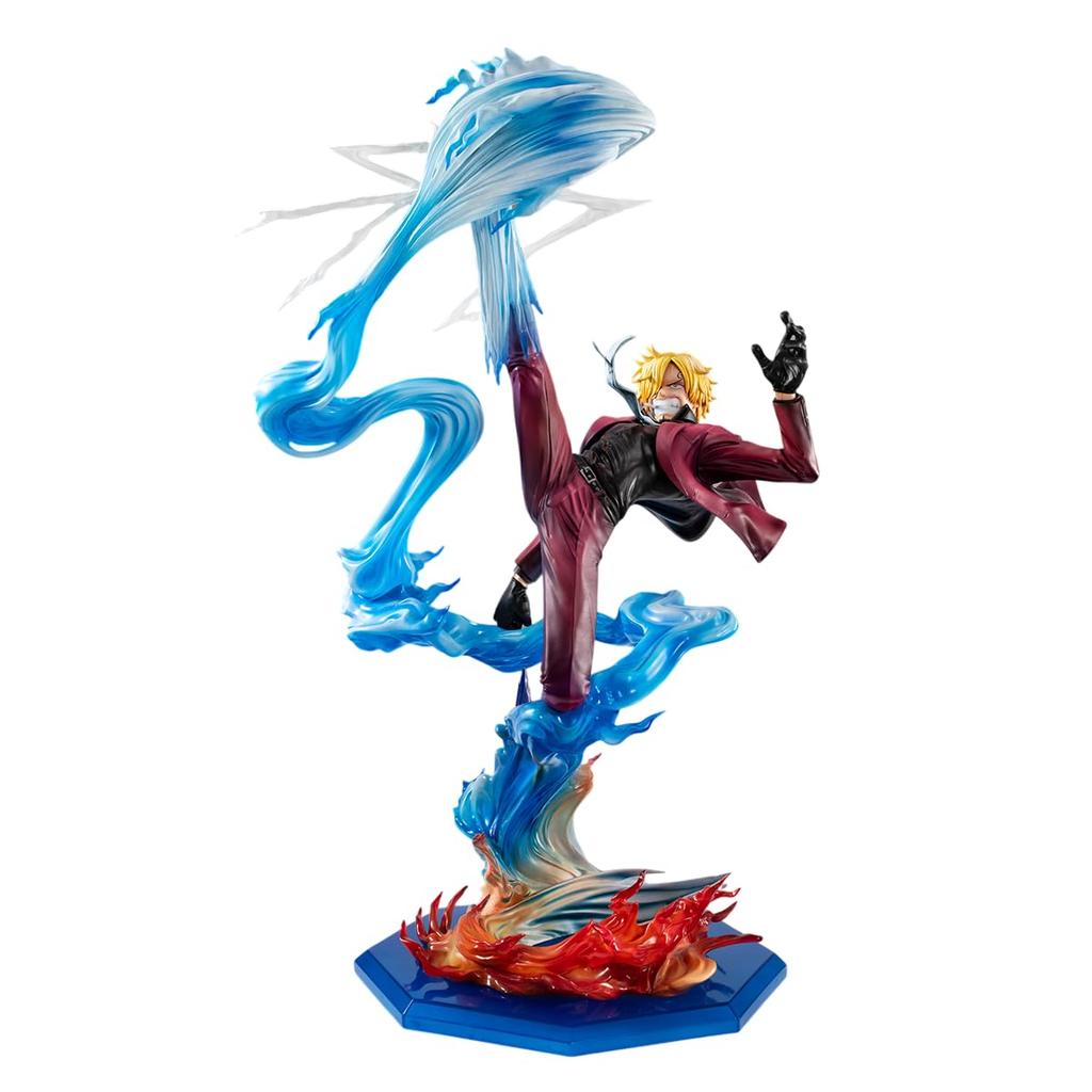 MegaHouse One Piece KxMAXIMUM Pirate Portrait Statue - - Sanji, Collector's