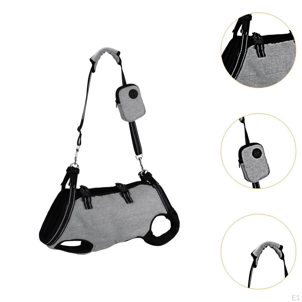 Kutyaemelő hám hordozó sétasegédhez