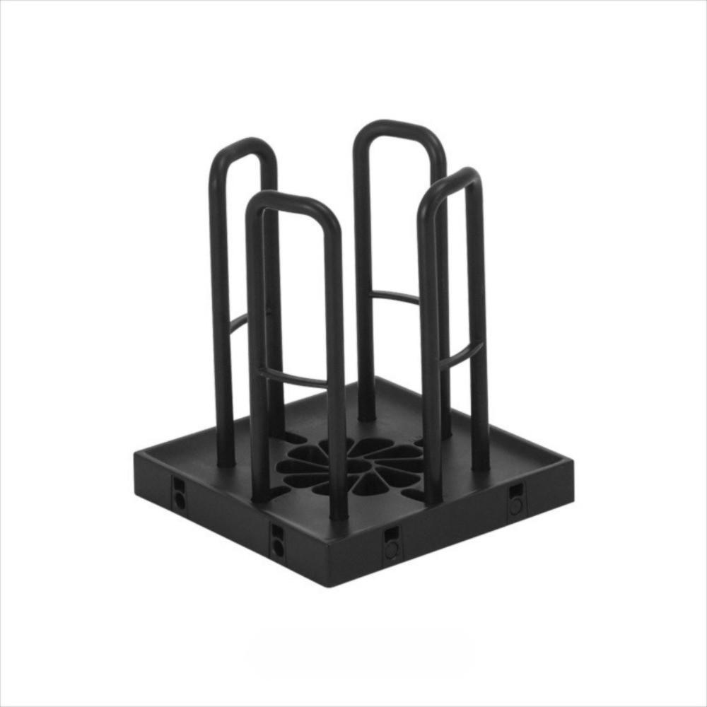 

Space Saving Paper Cup Dispenser Rack Plastic Mug Display Stand New Disposable Cup Storage Holder чорний