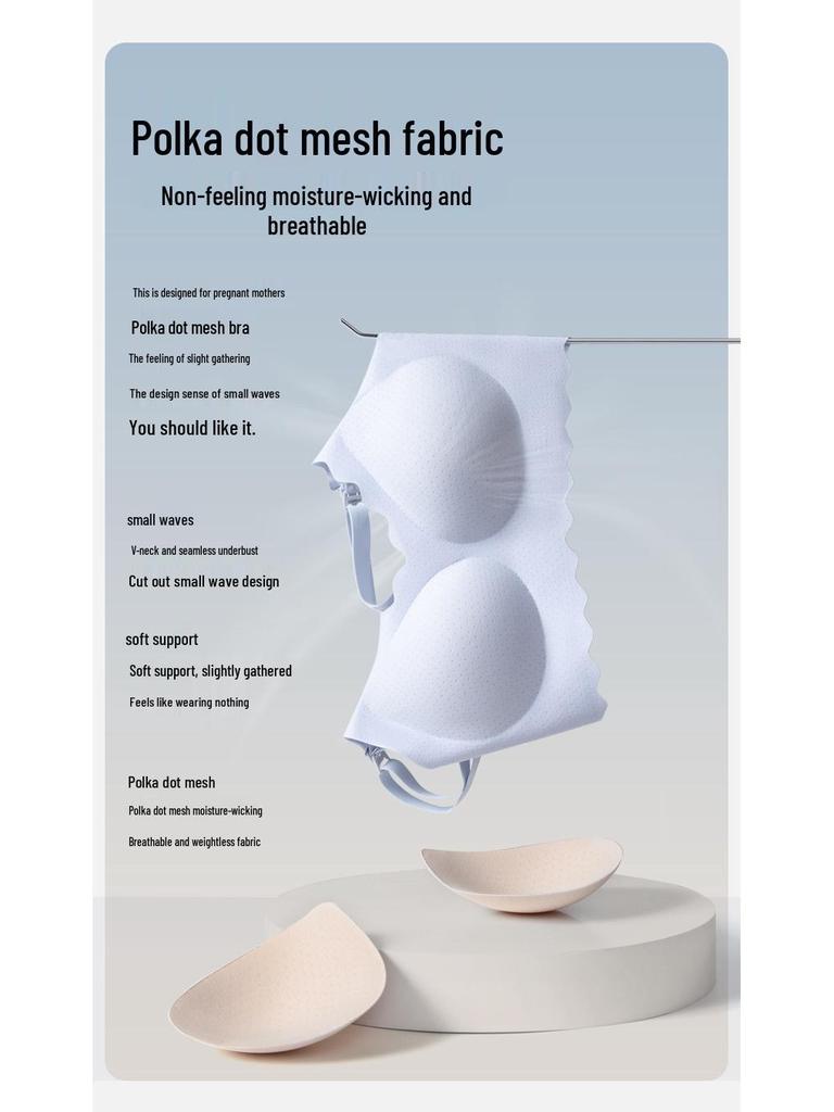 Breathable Cotton Nursing Bra Vest Style - Anti-Engorgement & Anti-Sagging Maternity Underwear