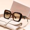 2025 New Square Large Frame Light Luxury Small Fragrance Women's Sunglasses European and American Fashion Trend Sunglasses