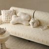 Cotton Sofa Cushion Cotton Fabric Non-slip Simple Universal Washed Cotton Sofa Cover Cover New Cover Cloth Cushion