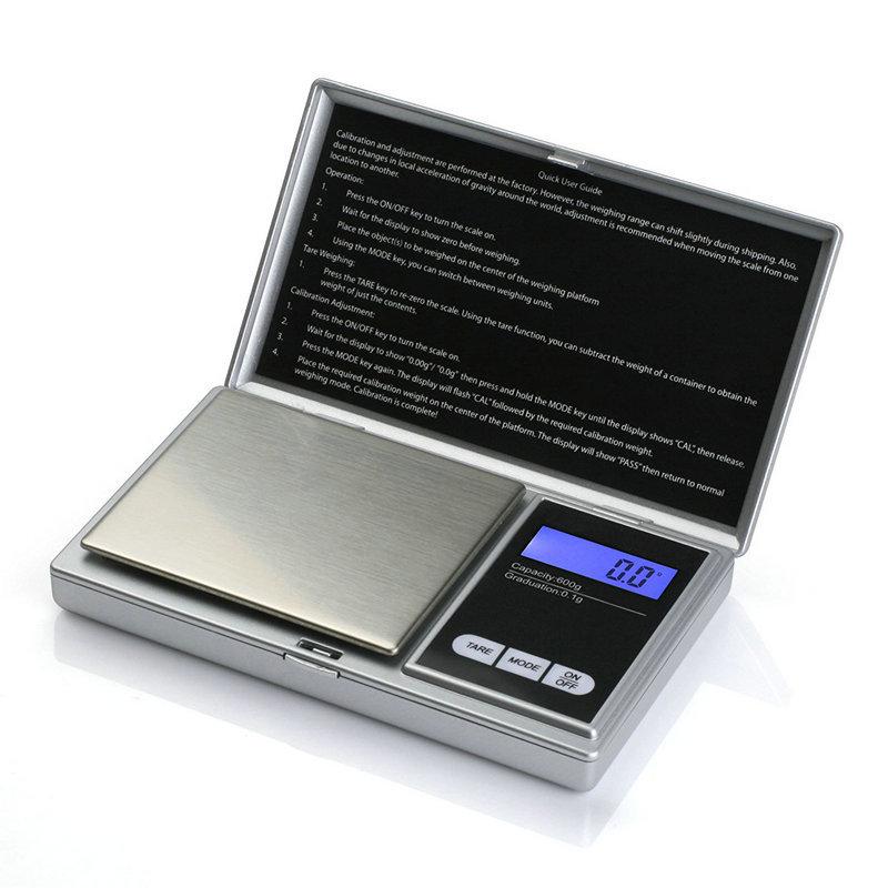 

Mini 500g Palm Jewelry Scale: 0.01g Precision Pocket Kitchen Weigher Black 500g/0.1g