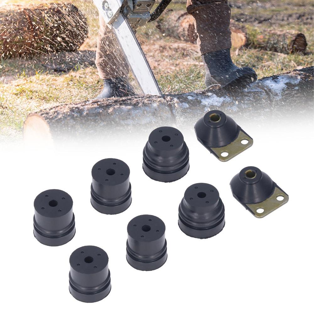 Compact Chainsaw Buffer Kit Black AV Buffer Mounts Durable Buffer Bracket Set for STIHL 028