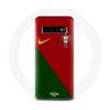 Case - Nike - Portugal Jersey - Flexible - White - Samsung Galaxy S10