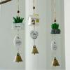 Copper Japanese Wind Chime Cartoon Animal Wind Music Pendant New Hanging Pendant  Window Decor