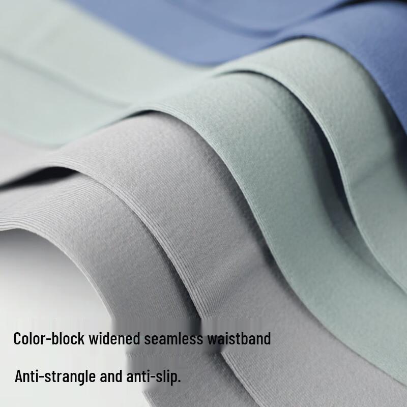 LangSha Men's AAAAA Grade Seamless Boxer Briefs