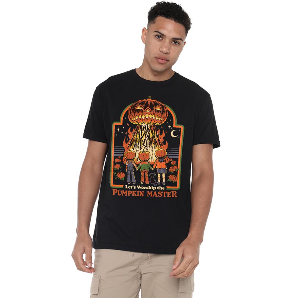 Steven Rhodes Unisex Adult Pumpkin Master T-Shirt