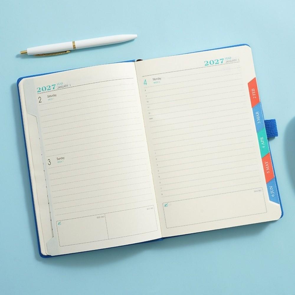 English 2027 Schedule Planner Notepad 12 Months To-do List Notebook Office Work Planner  Stationery