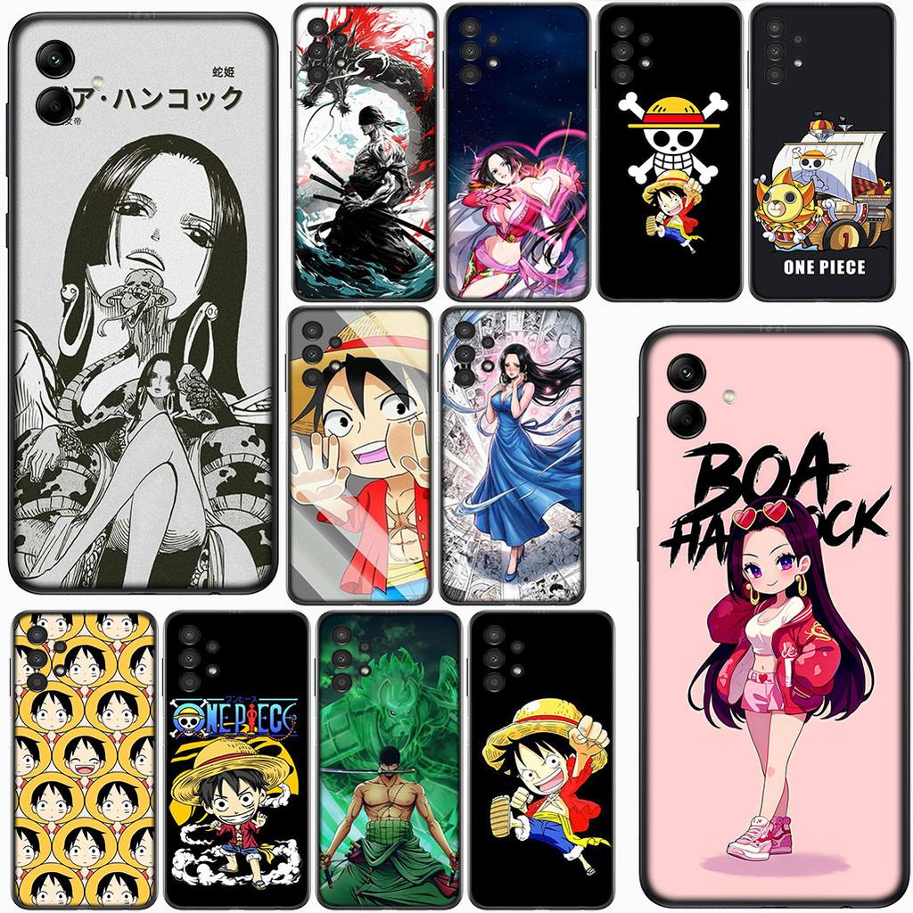 for Xiaomi Redmi Note 12 10 11 9 Pro 10C 12C 9T 9A 10A 12S Note11 Note12 5G 4G Phone Case Zoro Boa Hancock One Pieces Luffy