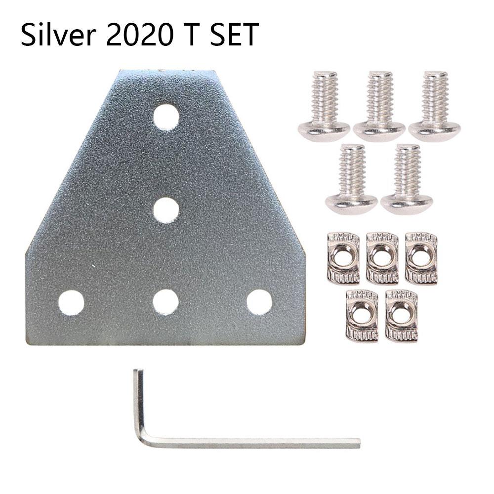 1Pcs 90 Degree Corner Angle Bracket  for Industrial Aluminum Frame 3D Printer Router