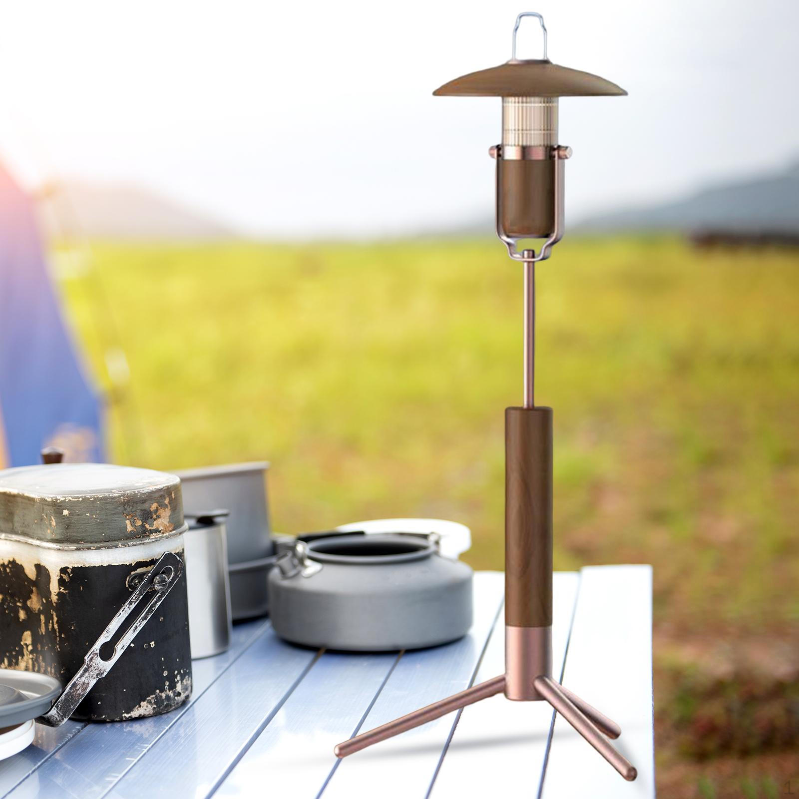 Portable Light Stand, Holder Stand for Camping Table Lamps Outdoor Lantern