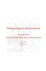 The Wpa : Writing Program Administration 36.1 (Fall/Winter 2012) Book