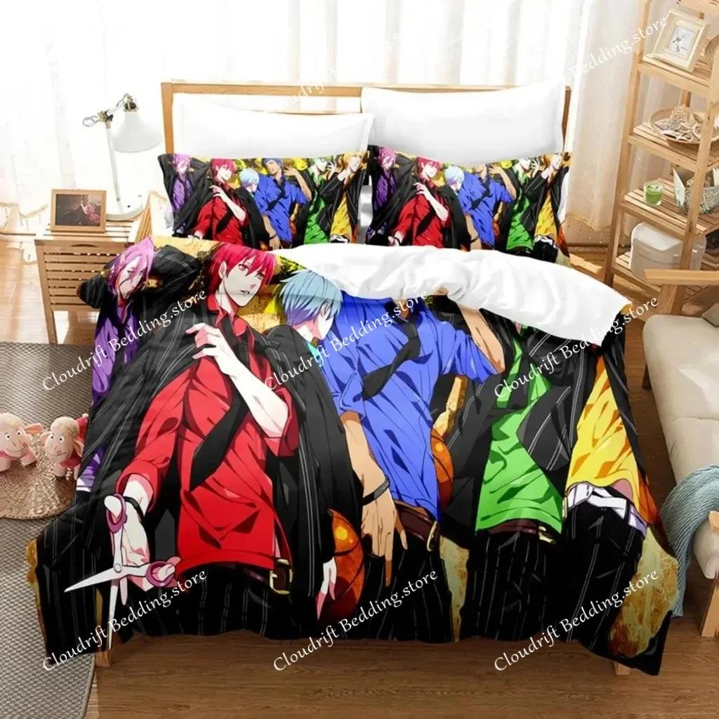 Anime Kuroko's Basketball Bedding Set Boys Girls Twin Queen Size Duvet Cover Pillowcase Bed Kids Adult Home Textileextile026