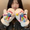 Warm Winter Gloves Fluffy Mitten Gloves New Plush Gloves for Women