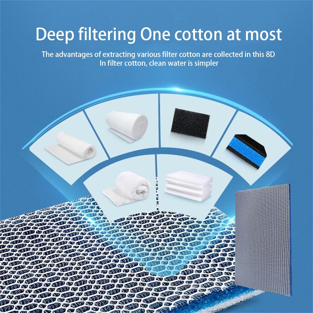 High Density Material Fiber Biochemical Layer Three-dimensional Mesh Cloth Durable And Long-lasting Improve Water Quality