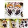 Cartoon Harry Potter Snape Malfoy George Bill Movie Character Pendant Keychain For Gift Giving And Travel Souvenir
