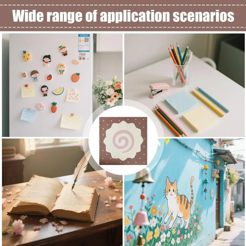 Fish Cake Memo Pad 50 Sheets Leave Message Paper Cute Pocket Notebook  Students