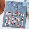 Gigi Comfort Colors Shirt, Leopard Cherry Grandma Shirt, Mothers Day Gifts, New Grandma Tshirt, Tee