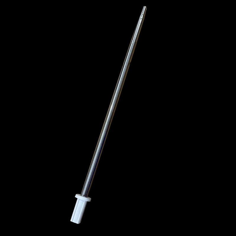 Règle télescopique métallique pour ballons avec bouchon d'eau et base en nid d'abeille