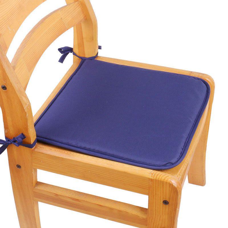 40x40cm Seat Cushions Outdoor Indoor Square Soft Tie On Chair Pad Decor Home