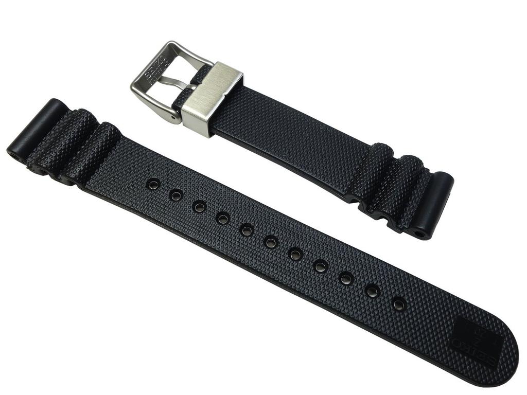 Seiko 20mm Urethane Watch Band R02X011J0 SBDX017 Genuine Men's