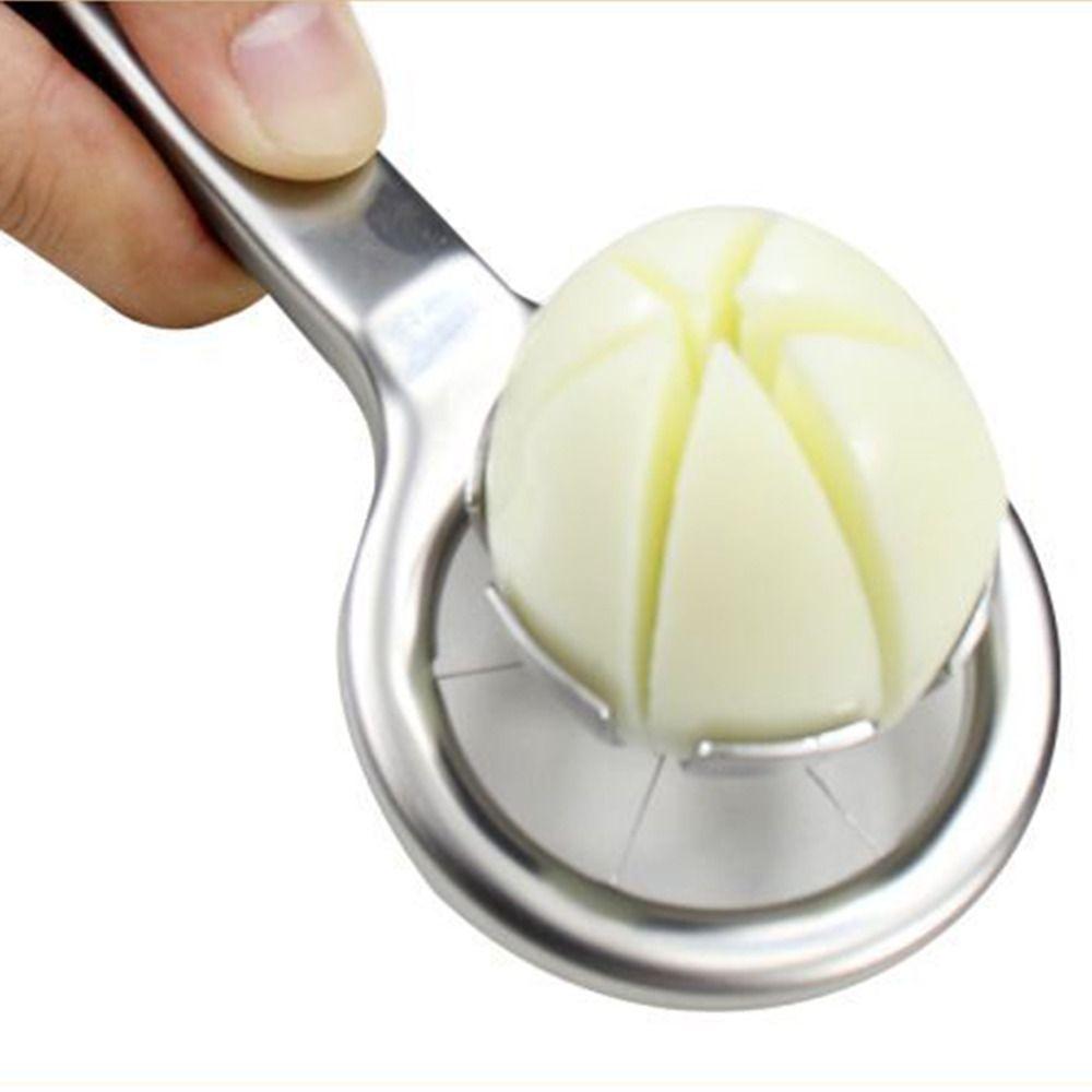 With Handle Egg Slicer Stainless Steel Food Splitter Food Grade Egg Cutter  Fruit