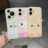 Easy Bear Melody Expression Applies To Apple 17Promax Mobile Phone Case IP15 Drum Bag Air Cushion 14 Cartoons 13 Sets