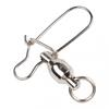 Stainless Steel Fishing Swivel Snap Connectors 3 Sizes 10 Pieces for Angling