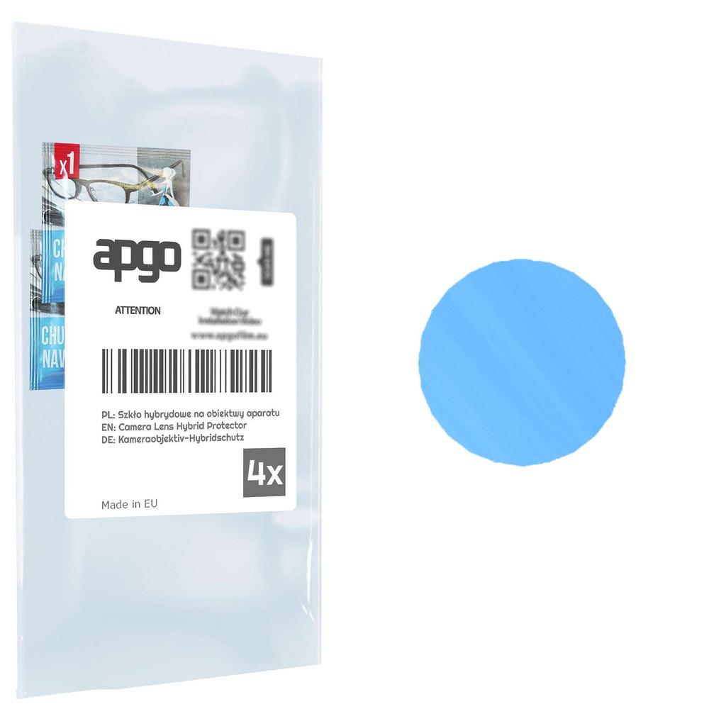 apgo 4x Lens Protector Ochranné hybridní sklo fotoaparátu pro Google Pixel 3a XL, ochrana fotoaparátu, 9H ochrana objektivu fotoaparátu