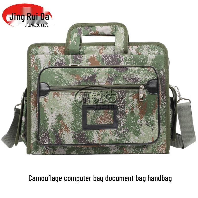 JINGRUIDA Camouflage Business Travel Laptop Briefcase