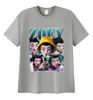 K-pop Zoev Demon Hunters Anime Graphic Print T Shirt Men Women's Harajuku Fashion Oversized T-shirts Casual Cotton Tops T-Shirt