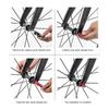 Locking Security Screw rod Lever Bike Skewers Wheel Accessories Bicycle Skewers Hub Quick Release