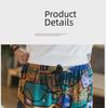 Short de plage pour homme à motif éléphant thaïlandais - Tendance, Pantalon court grande taille style chinois, Design carotte du Myanmar et Dai