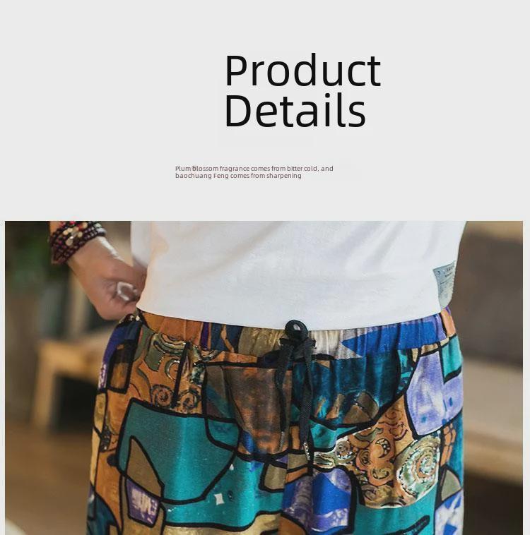 Short de plage pour homme à motif éléphant thaïlandais - Tendance, Pantalon court grande taille style chinois, Design carotte du Myanmar et Dai